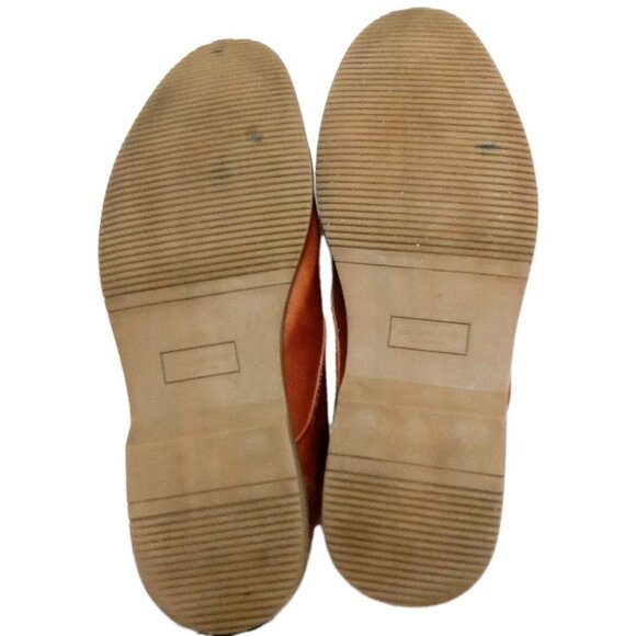 London Fog Collection Blackburn size 11M memory foam ankle light Faux Leather Br - Picture 8 of 8